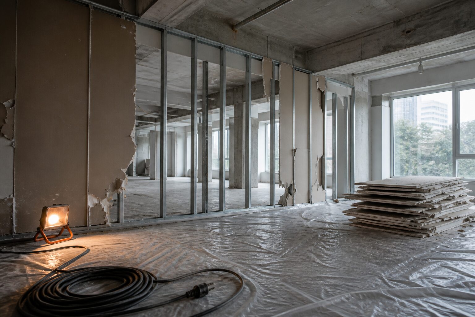 Demolition and hacking — 24 Watts